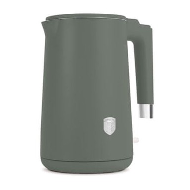 BERLINGERHAUS Električni čajnik BH-9924, 1,7 L, dvostruka stijenka, mat zeleni