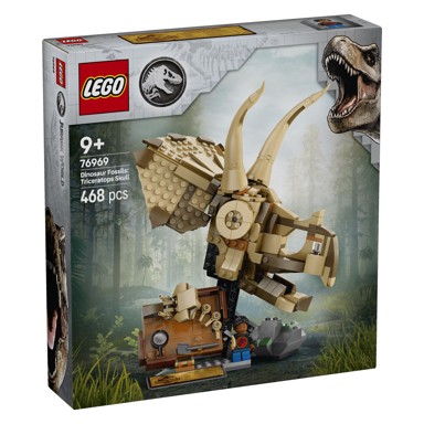 LEGO Jurassic World Fosili dinosaura: lubanja triceratopsa 76969
