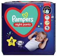 PAMPERS Night Pants pelene gaćice veličina 4 25 kom