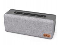 AKAI Bluetooth zvučnik A3-REFLEXO, 10W, RETRO tkanina, BT, EQ, HandFree, baterija, sivi