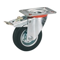 DÖRNER + HELMER Skretni kotač s kočnicom 125X37 mm 100x85 mm