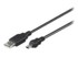 GOOBAY USB 2.0 velike brzine kabel, crni, 1.8 m USB-A na Mini-USB