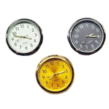 HOME & MARKER Vintage automobilski sat set 3 kom, bijela/crna/zlatna