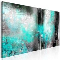 Slika Turquoise Fog Narrow 120x40