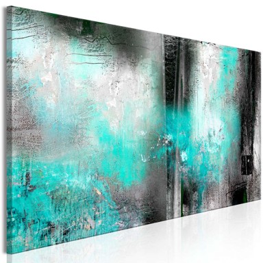 Slika Turquoise Fog Narrow 120x40