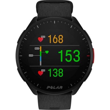 POLAR Pametni sat Pacer, crni, S/L 