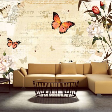 Foto tapeta Melodies of butterflies 100x70