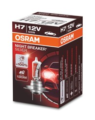 OSRAM Night Breaker Silver 12V H7 SINGLE BOX karton (1 žarulja)