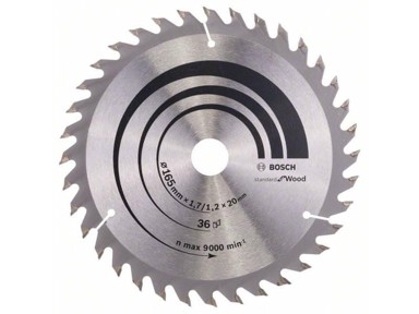 BOSCH Professional list kružne pile Optiline Wood 165x20-36 (2608642602)