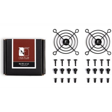 NOCTUA Rešetka za ventilator NA-FG1-6 Sx2 - 60mm, crna NA-FG1-6 Sx2