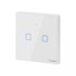 SONOFF Pametni zidni prekidač, Wi-Fi + RF433, dvostruki T2EU2C-TX