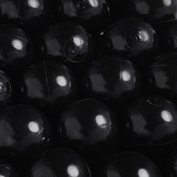 PLUSH NEST Loptice za bazen 6 cm 200 kom, crne