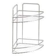 METALTEX Polica Luxy kupaonska željezna, sjajno srebrna