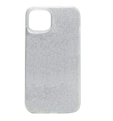 MAXMOBILE Maskica Glitter za iPhone 14 Pro, srebrna