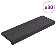 Prostirke za stepenice 30 kom 65x21x4 cm antracit