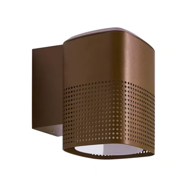 SIDARA Zidna svjetiljka, E27 15W IP54 220-240V, smeđa