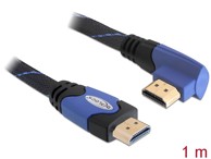 DELOCK Kabel, HDMI-A na HDMI-A, kutni, rezolucija 4K, duljina 1 m