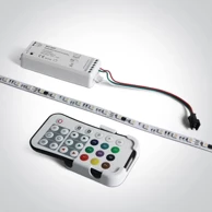 LED traka DM7820B/RGBW, RGB, 5 m, 19 W/m, IP20, s daljinskim upravljačem