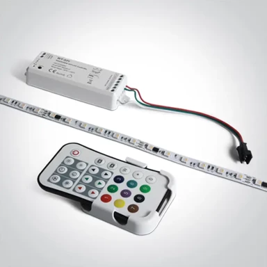 LED traka DM7820B/RGBW, RGB, 5 m, 19 W/m, IP20, s daljinskim upravljačem