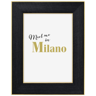 HAMA Okvir za slike Milano, jedan okvir za slike, crni