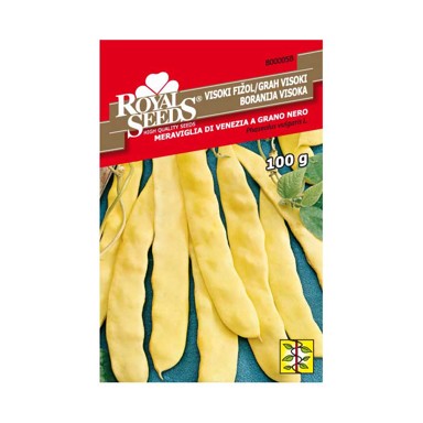 ROYAL SEEDS Sjeme povrća grah visoki meraviglia di venezia a grano nero 100 g