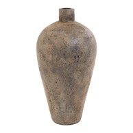 HOUSE NORDIC Vaza smeđa visoka od terakote Corvo