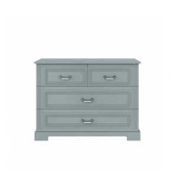 BELLAMY Komoda Ines, s 4 ladice, siva