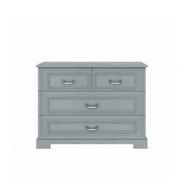 BELLAMY Komoda Ines, s 4 ladice, siva