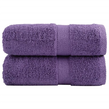 Premium ručnici za pranje Solund, set od 2, 30 × 30 cm, 600 g/m², ljubičasti