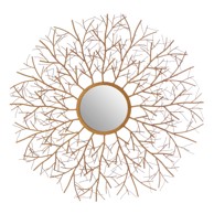 PREMIER HOUSEWARES Zidno ogledalo ø 76 cm Zariah 