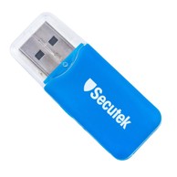 SECUTEK Čitač memorijskih kartica, USB, microSD