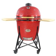 KAMADO Madness Jumbo 27˝ roštilj 69 cm - MAX SET, crveni