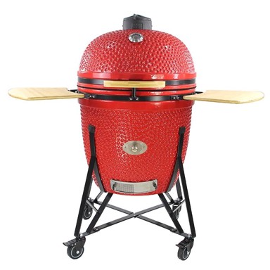 KAMADO Madness Jumbo 27˝ roštilj 69 cm - MAX SET, crveni