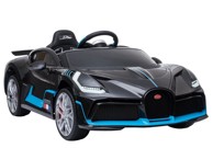 Auto na akumulator Bugatti Divo, crni, lakirani