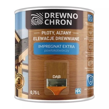 DREWNOCHRON Impregnacijski premaz hrast 0,75 L