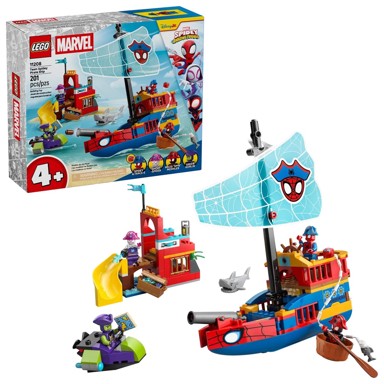 LEGO Konstrukcijski set Marvel Team Spidey Pirate Ship 11208