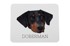 Podloga za miša Doberman, geometrijski motiv