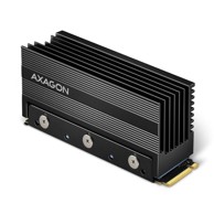 AXAGON Pasivni hladnjak CLR-M2XL za M.2 SSD - 2280, aluminijski raspršivač topline s hladnjacima CLR-M2XL