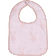 BUBABA BY FREEON Podbradnjak s kopčanjem na druker, zečići, roza