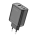 DUX DUCIS Kućni punjač C110 SUPER SI CHARGE, 1x USB-A, 2x USB-C, 65 W, crna