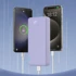 BASEUS Powerbank prijenosni punjač AIRPOW, 20000mAh, 20W, ljubičasti