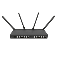 MIKROTIK WiFi usmjerivač RB4011iGS+5HacQ2HnD-IN, 10 × Gigabit Ethernet, 802.11ac