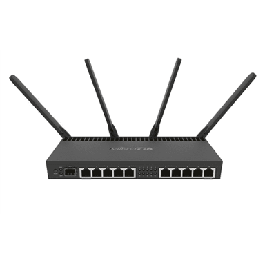 MIKROTIK WiFi usmjerivač RB4011iGS+5HacQ2HnD-IN, 10 × Gigabit Ethernet, 802.11ac