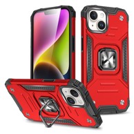 MG Maskica za iPhone 15, Ring Armor, crvena