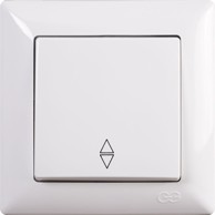 EXTEH Prekidač podžbukni sklopka izmjenična VISAGE krem 10A-250V