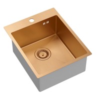 QUADRON Čelični sudoper Russel 90, bakreni