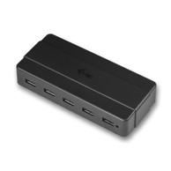 I-TEC Hub za punjenje u3hub742, 7x USB-C, crni