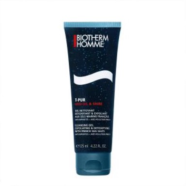 BIOTHERM Gel za čišćenje lica Homme T Pur Crni gel za čišćenje lica protiv uljne i sjajne kože