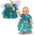 BABY BORN Haljina za lutku, Fairy Dress with Wings, 43 cm