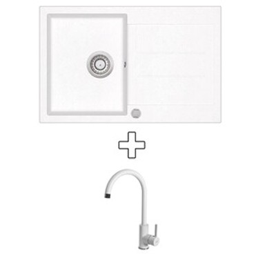 HELIKA Set Tesa SQT101-W + slavina C01, bijela